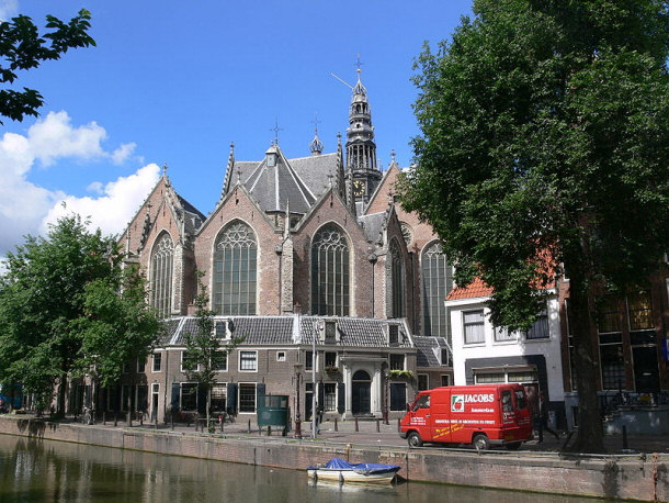 Oude Kerk Church in Amsterdam
