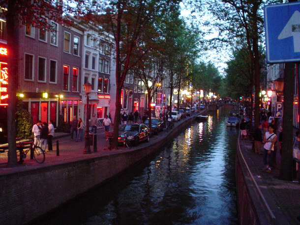 Another View From the Canal of the Red Light District