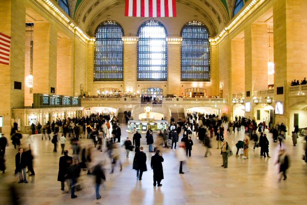 Inside Grand Central Station 