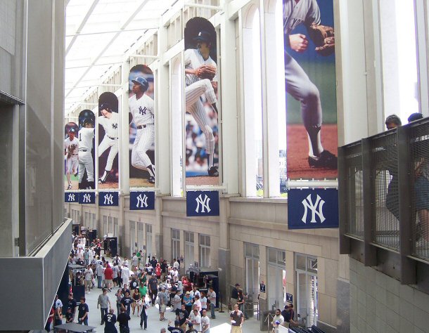 Yankee Stadium is home to the Yankee's.
