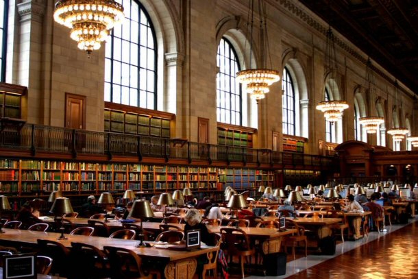 When it was first constructed, the New York Public Library was home to over a million books.
