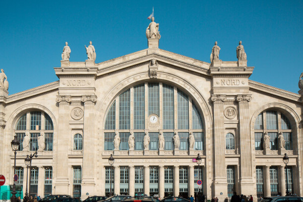 Gare du Nord Paris France