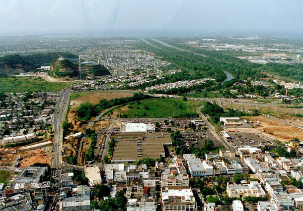 Aerial View of the City of Bayamon