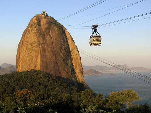 Gondola Ride to the Top of Sugar Loaf Mountain