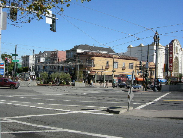 Another View of Castro Street Corner