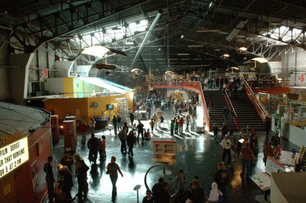 Interior of the Exploratorium