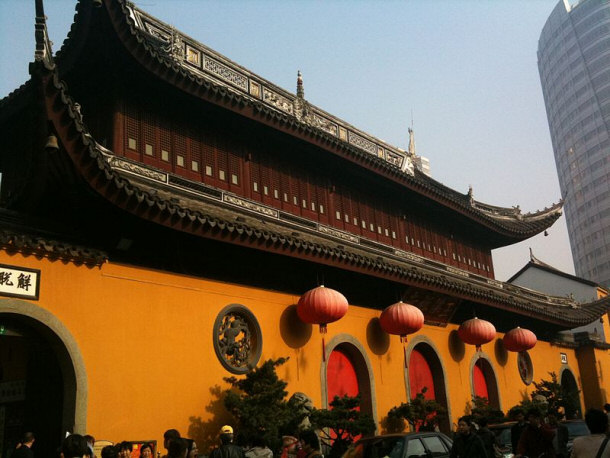 Exterior of Jade Buddha Temple