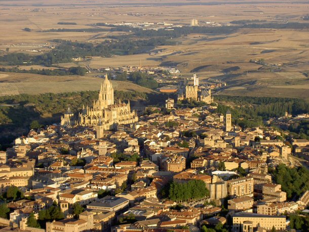 Segovia is a bus ride away from the capital city of Madrid, Spain.