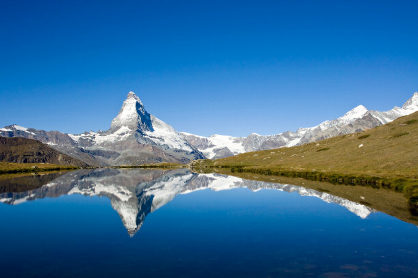 Panorama of Matterhorn - Landmark of Switzerland
