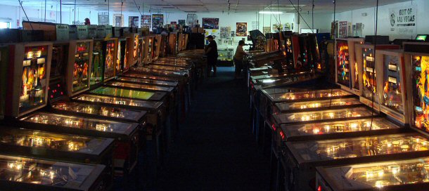The Pinball Hall of Fame is in Las Vegas, NV.