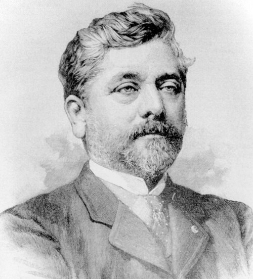 Alexandre Gustave Eiffel in 1893