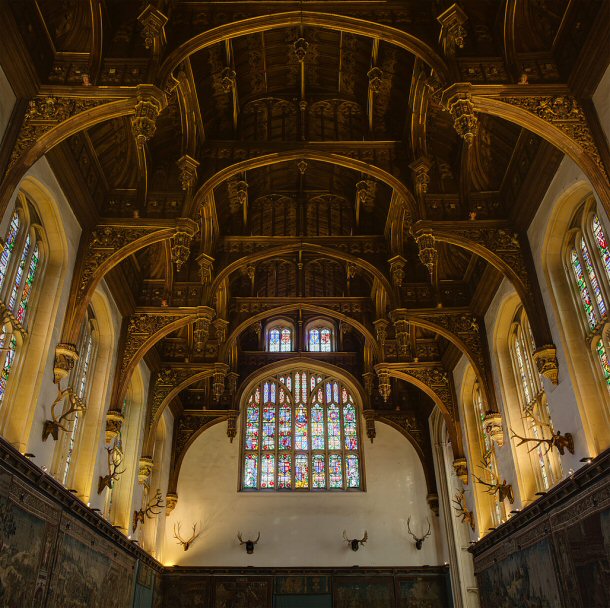 Hampton Court, established around 1427, was built by Sir Rowland Lenthall.