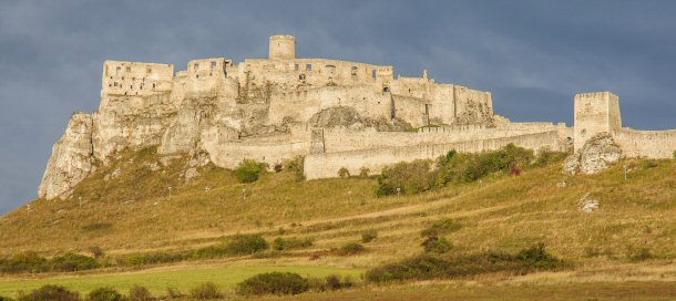 Like many of the castles in Europe, the Spis Castle in Slovakia is in ruins and it's another one of the UNESCO World Heritage sites.
