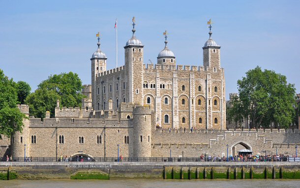 Officially called Her Majestys Royal Palace and Fortress, the Tower of London is truly a sight to behold. As the name suggests, the castle is located in London, UK; more specifically on the River Thames.