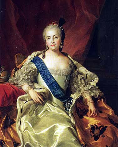 Empress Elizaveta Petrovna commissioned Francesco Bartolomeo Rastrelli to build Mariyinsky Palace