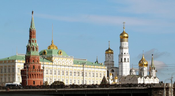 Grand Kremlin Palace is in Moscow, Russia