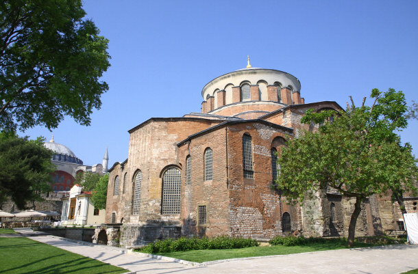 Hagia Irene Church is The Church of Divine Peace in Topkapi Palace