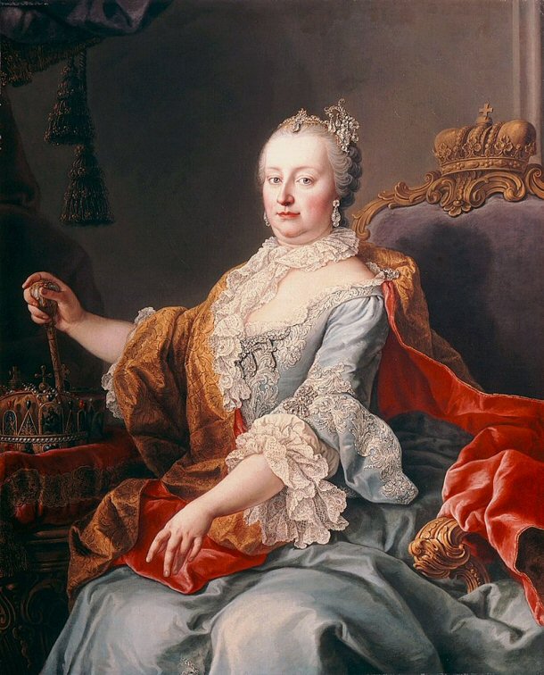 Maria Theresa (1717-1780), the only female ruler of the Habsburg dynasty