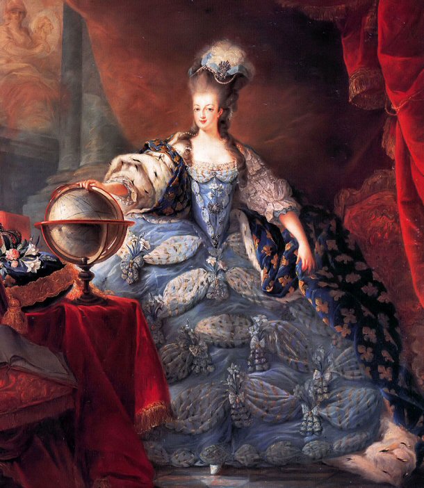 Marie Antoinette lived in the Palace of Versailles