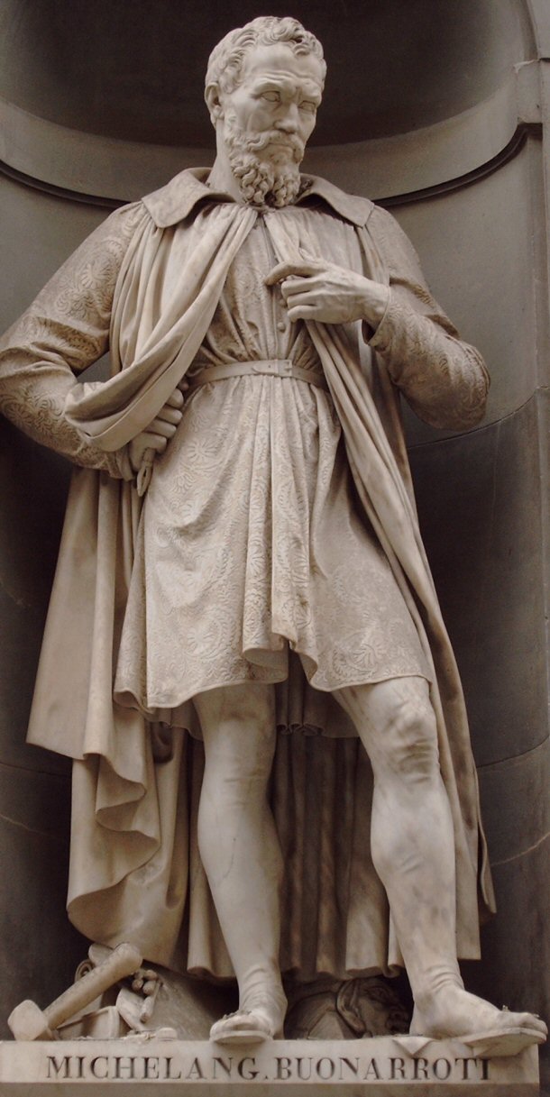 Michelangelo Buonarroti helped finish the Palazzo Medici Riccardi