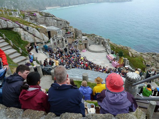 Minack Theatre is in Cornwall, UK