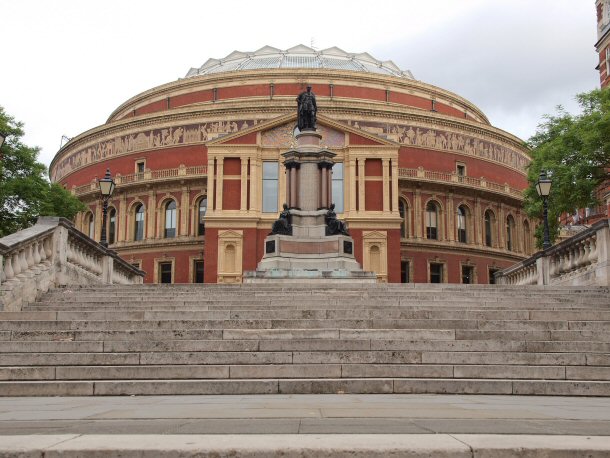 Royal Albert Hall is located in South Kensington, which is in London, UK.
