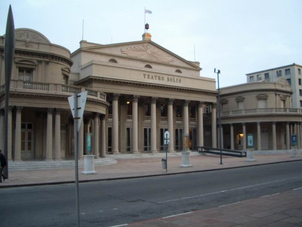 Teatro Solis, or Solis Theatre, is the oldest theatre in Uruguay and was built in 1856.