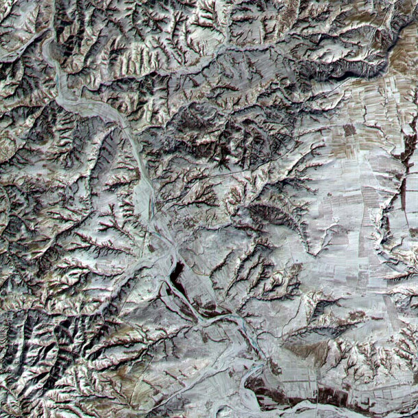 Satellite Image of Great Wall