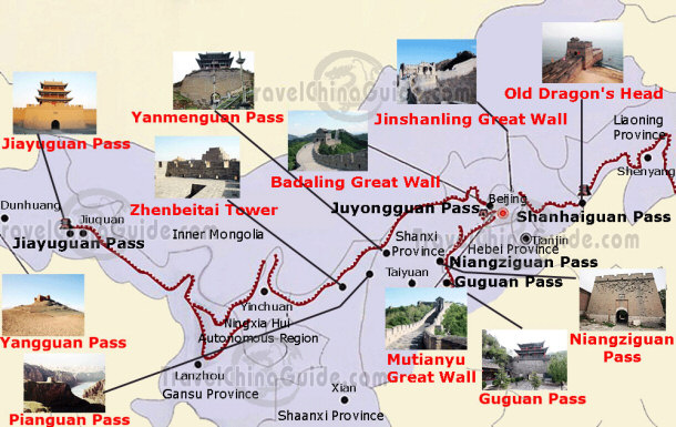 Defensive Positions Along the Great Wall
