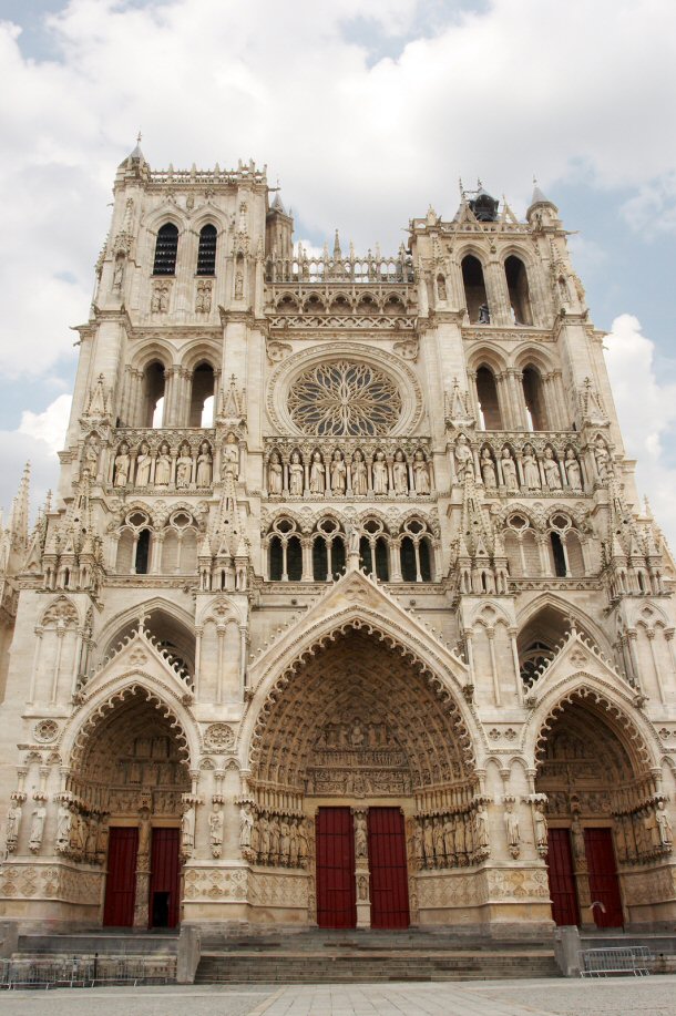 Amiens Cathedral is the tallest Gothic church in France 