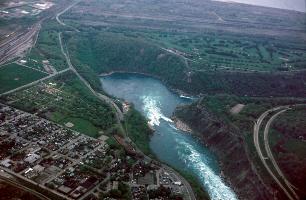 Niagara River Basin in Niagara Gorge