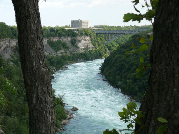 Niagara Whirlpool along Niagara Gorge